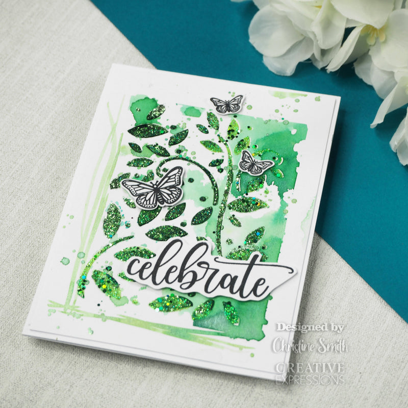 Creative Expressions Designer Boutique Breezy Elements 6 in x 4 in Clear Stamp Set-2
