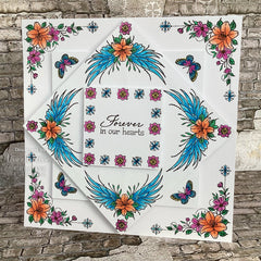 Creative Expressions Designer Boutique Tranquil Garden 6 in x 4 in Stamp Set-4