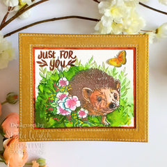 Creative Expressions Designer Boutique Over The Hedge 6 in x 4 in Stamp Set-2