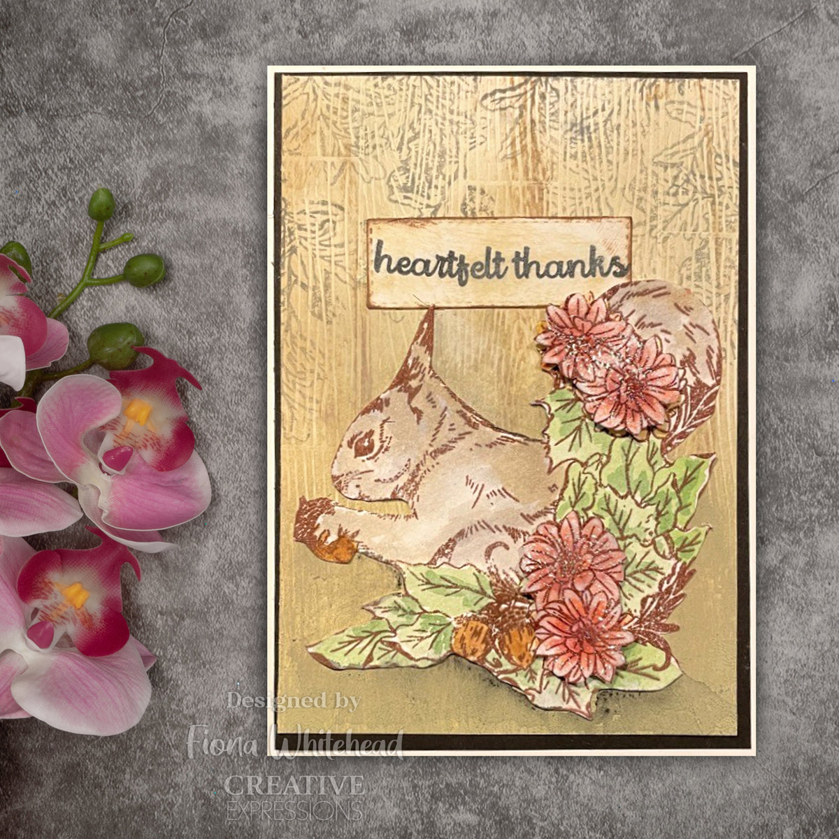 Creative Expressions Designer Boutique Nuts About You 6 in x 4 in Stamp Set-2