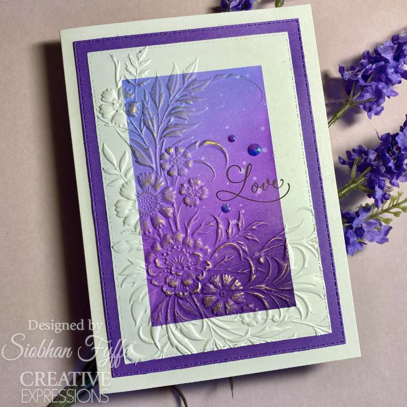 Creative Expressions Petal Cascade Sentiments 4 in x 6 in Clear Stamp Set-8