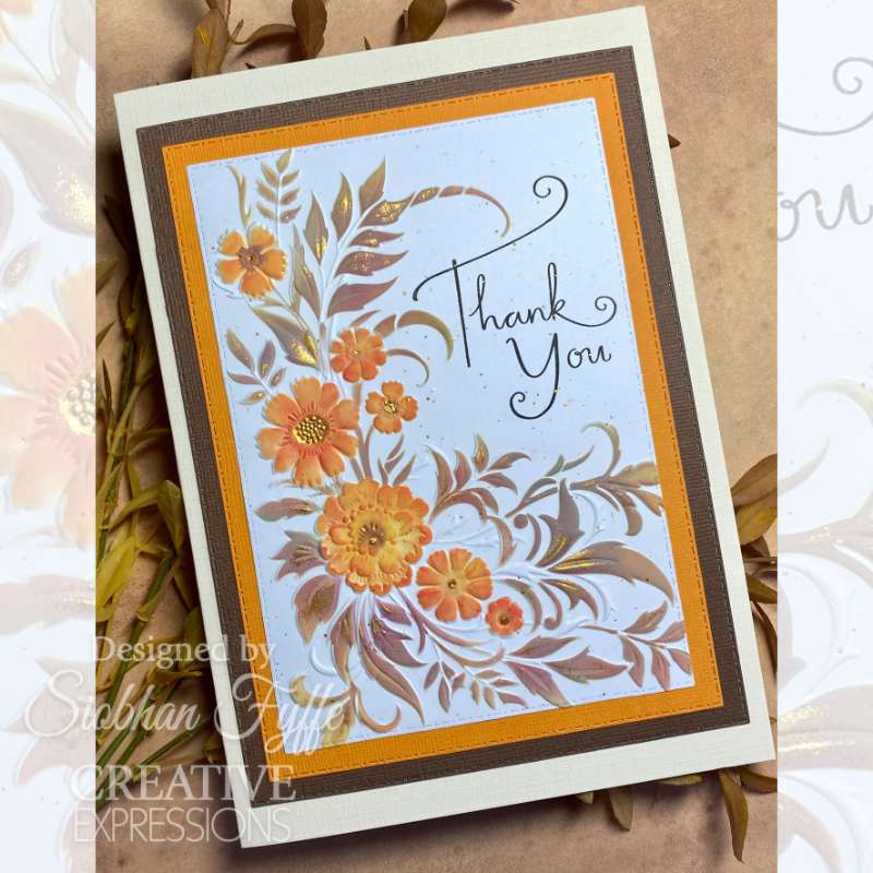 Creative Expressions Petal Cascade Sentiments 4 in x 6 in Clear Stamp Set-9