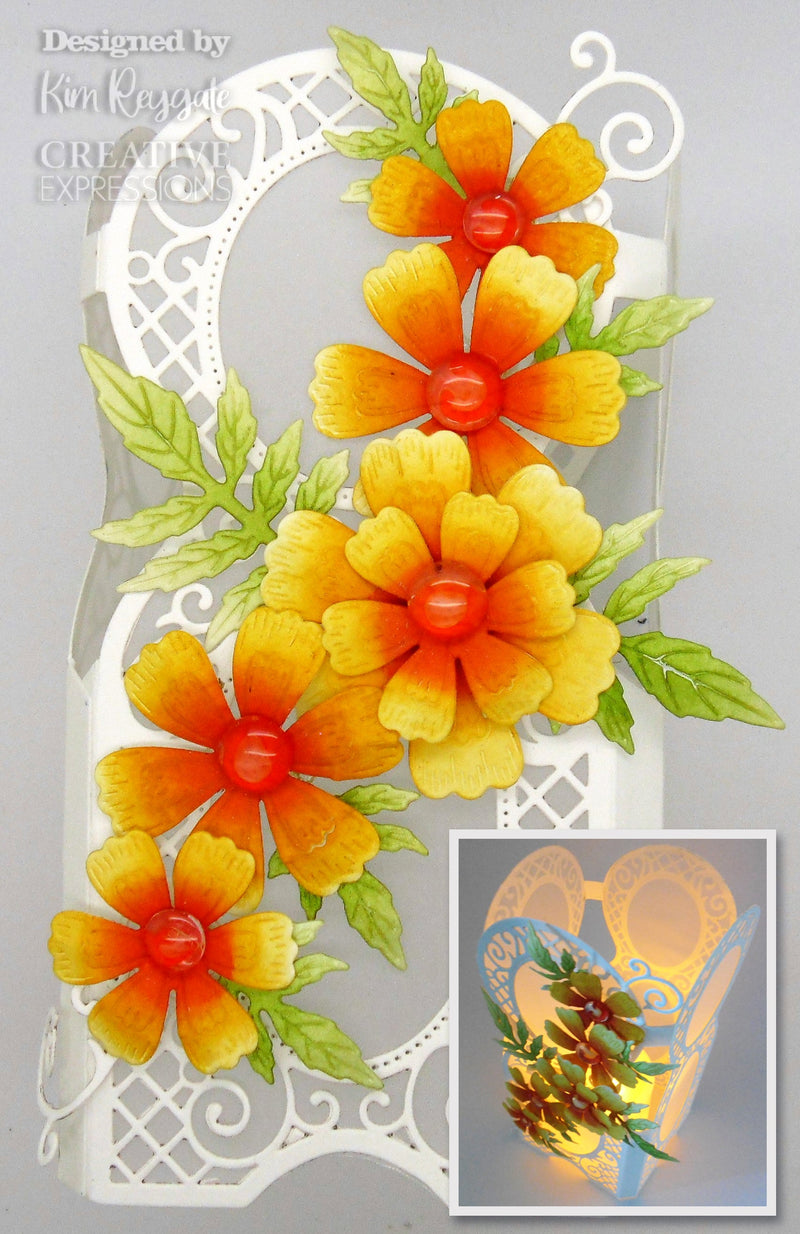 Creative Expressions Jamie Rodgers Butterfly Trellis Panel Craft Die-5