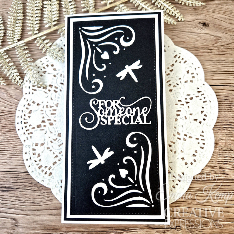 Creative Expressions Jamie Rodgers Oval Heart Frame Craft Die-10
