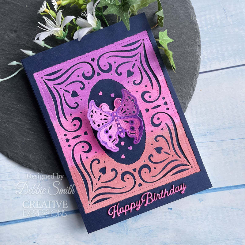 Creative Expressions Jamie Rodgers Oval Heart Frame Craft Die-7