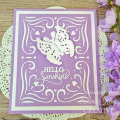 Creative Expressions Jamie Rodgers Oval Heart Frame Craft Die-6