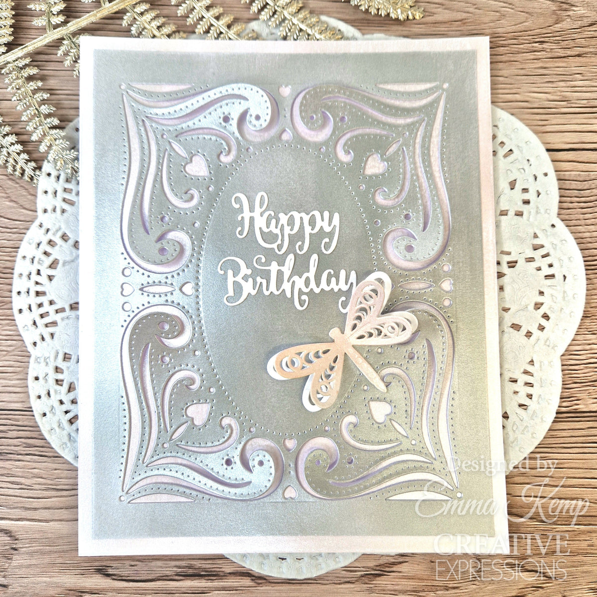 Creative Expressions Jamie Rodgers Oval Heart Frame Craft Die-5
