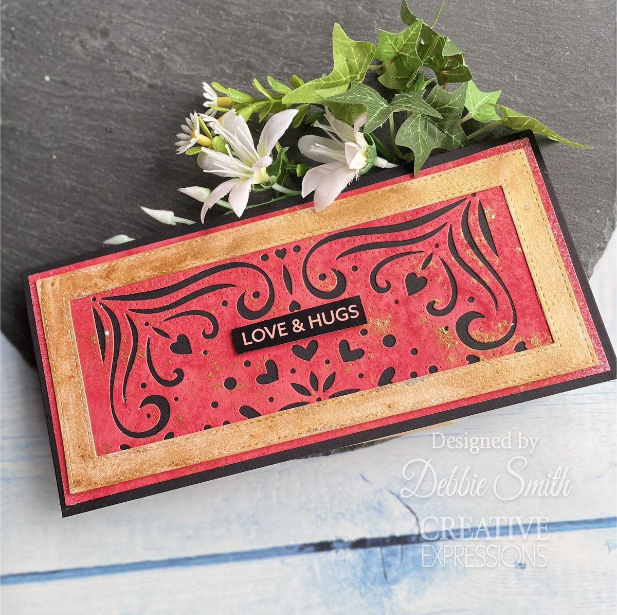 Creative Expressions Jamie Rodgers Oval Heart Frame Craft Die-4