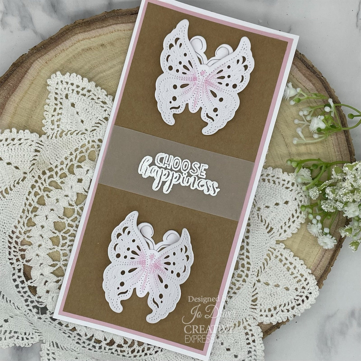 Creative Expressions Jamie Rodgers Delicate Butterfly Craft Die-9