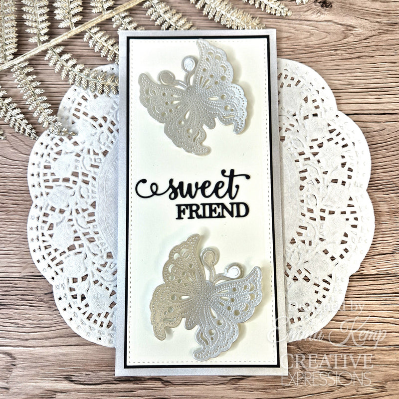 Creative Expressions Jamie Rodgers Delicate Butterfly Craft Die-10