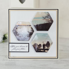 Creative Expressions Jamie Rodgers Canvas Collection Large Hexagon-6