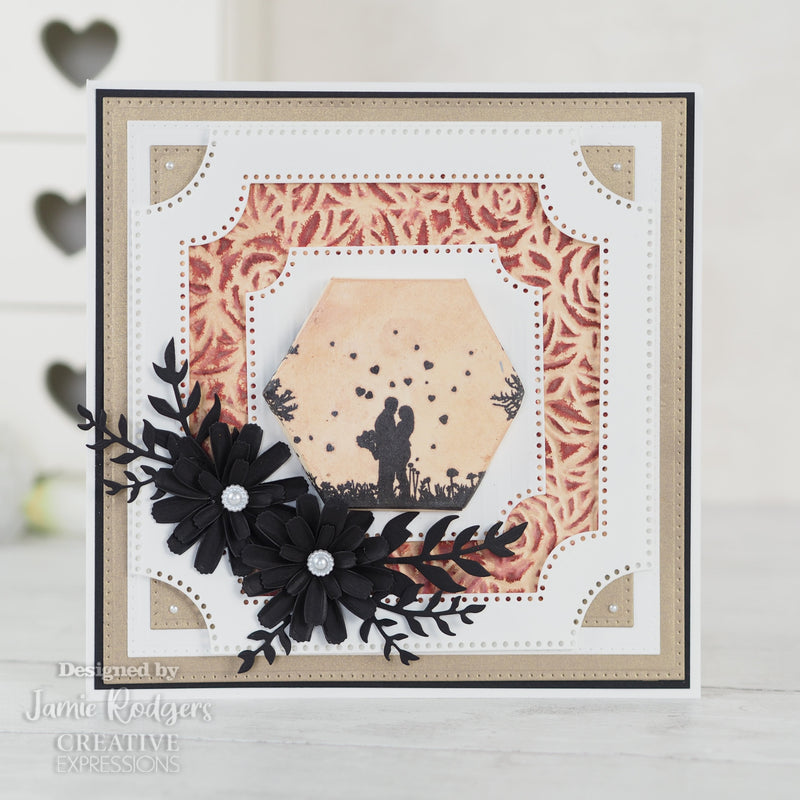 Creative Expressions Jamie Rodgers Canvas Collection Large Hexagon-4