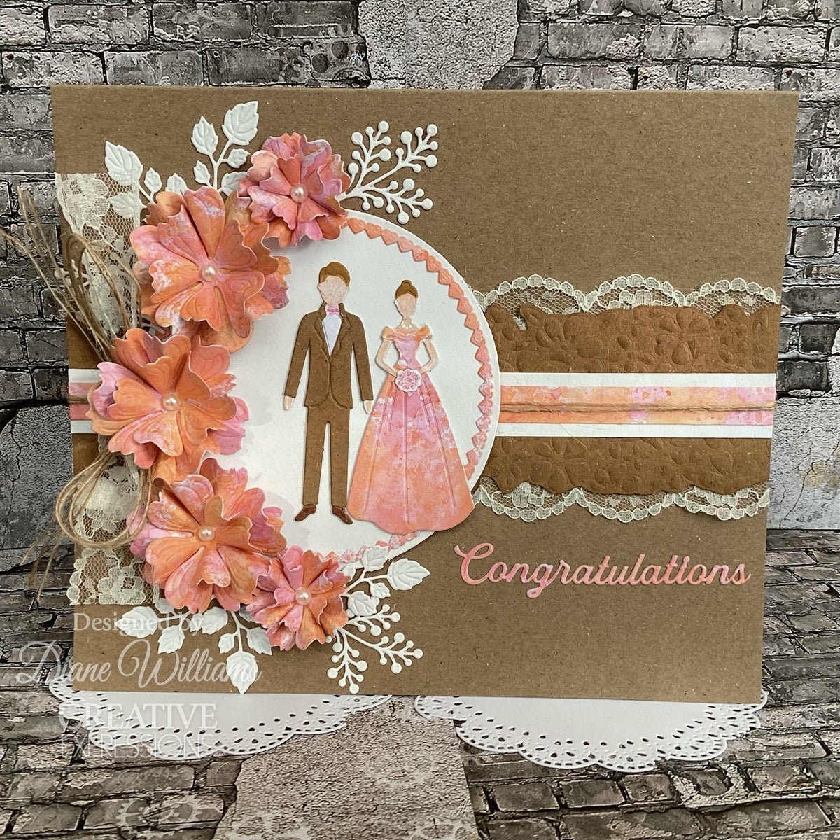 Troquel de manualidades Creative Expressions Jamie Rodgers Everlasting Love Perfect Couple-5