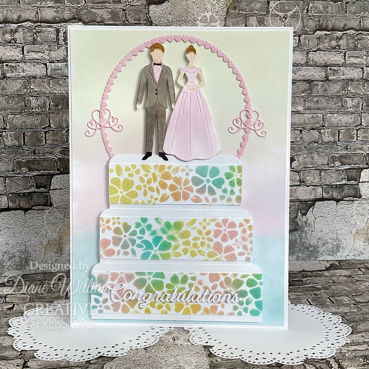 Troquel de manualidades Creative Expressions Jamie Rodgers Everlasting Love Perfect Couple-7