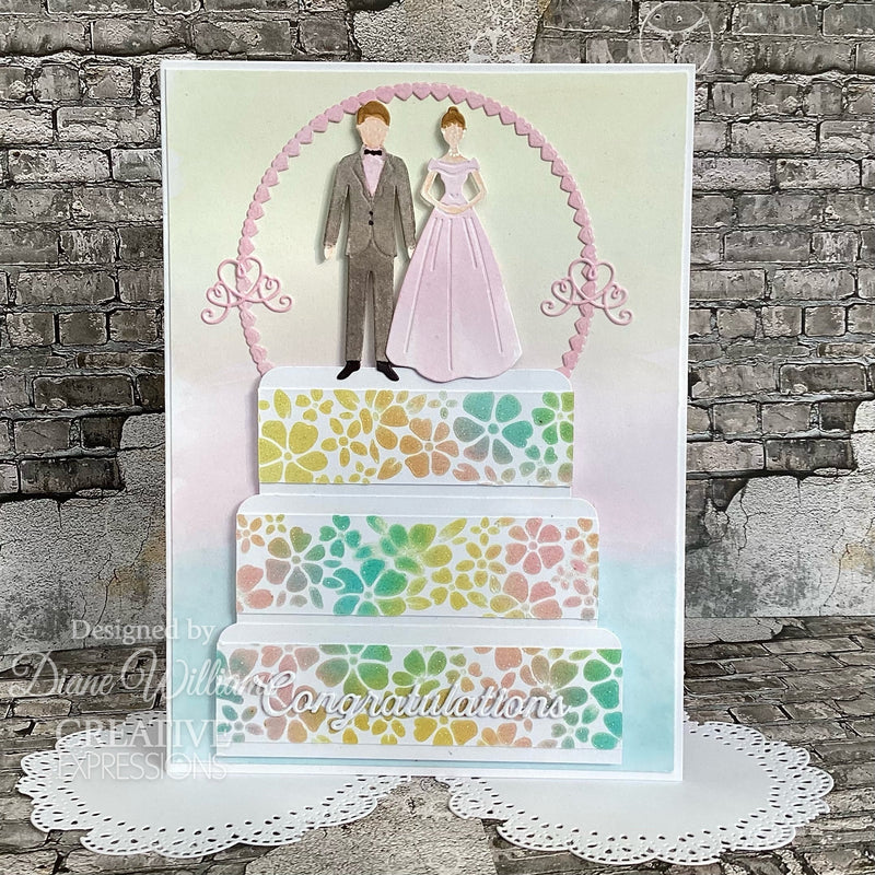 Troquel de manualidades Creative Expressions Jamie Rodgers Everlasting Love Perfect Couple-7