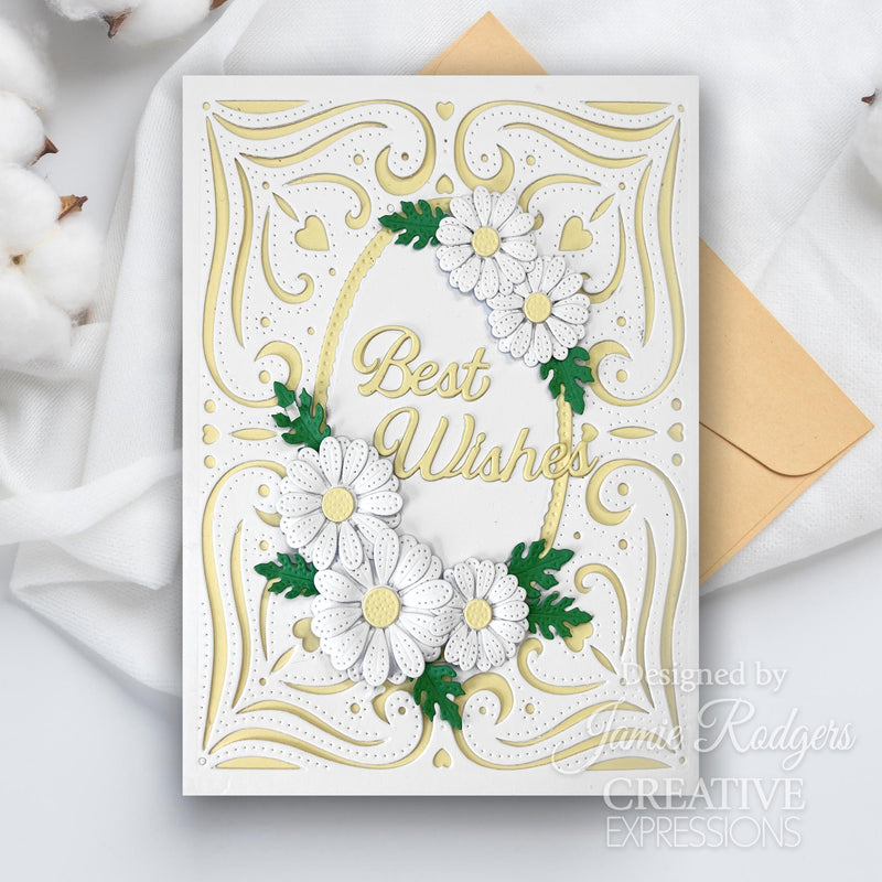 Creative Expressions Jamie Rodgers Oval Heart Frame Craft Die-14