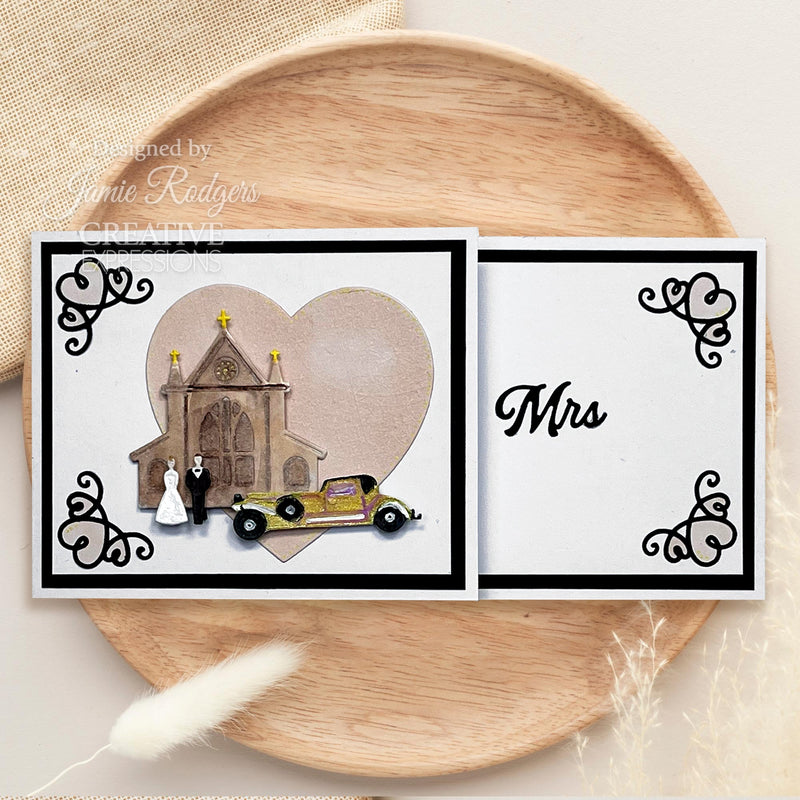 Troquel de manualidades Creative Expressions Jamie Rodgers Everlasting Love Perfect Couple-9