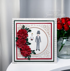 Troquel de manualidades Creative Expressions Jamie Rodgers Everlasting Love Perfect Couple-11