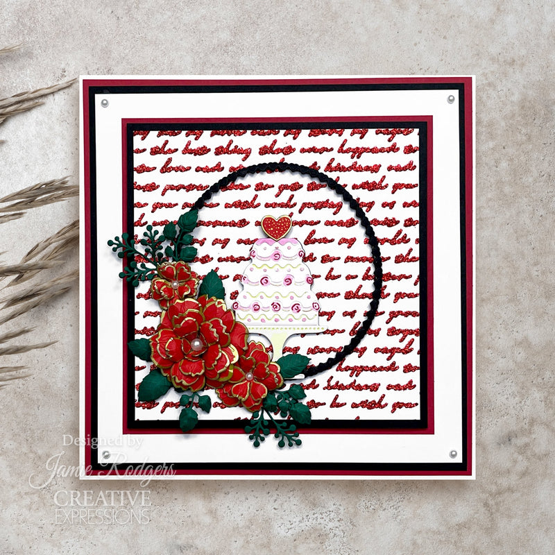 Troquel de manualidades Creative Expressions Jamie Rodgers Everlasting Love Perfect Couple-3