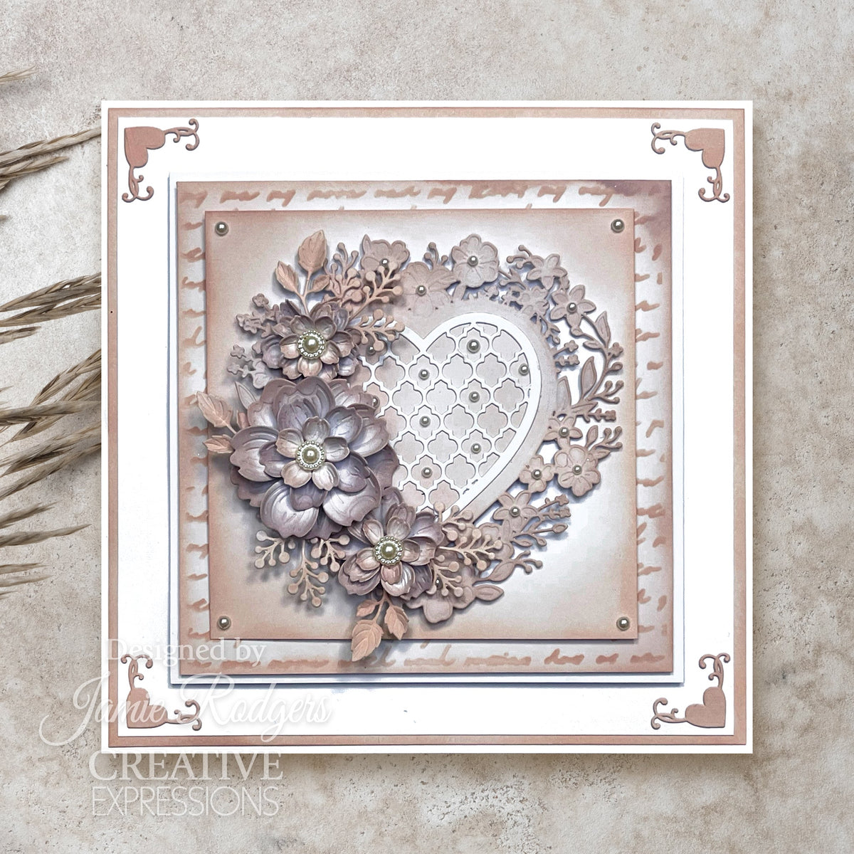 Troquel de manualidades Creative Expressions Jamie Rodgers Everlasting Love Perfect Couple-4