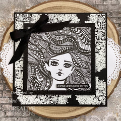 Creative Expressions Jane Davenport WildInk 6 in x 8 in Clear Stamp Set-2