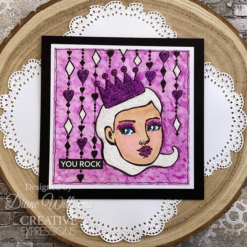Creative Expressions Jane Davenport SideChick 4 in x 6 in Clear Stamp Set-7