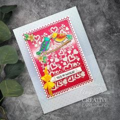 Set de sellos transparentes Creative Expressions Jane's Doodles Birdsong Blooms, 6 pulg. x 8 pulg.-5