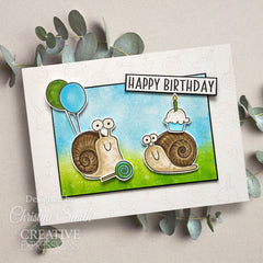 Creative Expressions Jane's Doodles It's Your Day Lot de tampons transparents 6 x 8 po-8