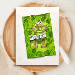 Creative Expressions Jane's Doodles It's Your Day Lot de tampons transparents 6 x 8 po-11