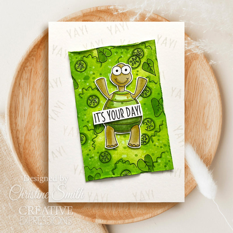 Creative Expressions Jane's Doodles It's Your Day Lot de tampons transparents 6 x 8 po-11