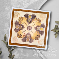 Set de sellos transparentes Katkin Krafts Circles Of Happiness de 6 pulg. x 8 pulg.-7
