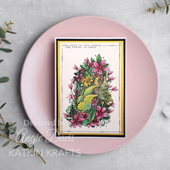 Katkin Krafts Be-You-Tiful 6 in x 8 in Clear Stamp Set-2
