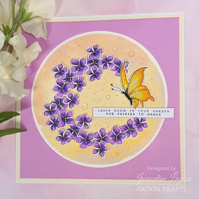 Katkin Krafts Be-You-Tiful 6 in x 8 in Clear Stamp Set-7