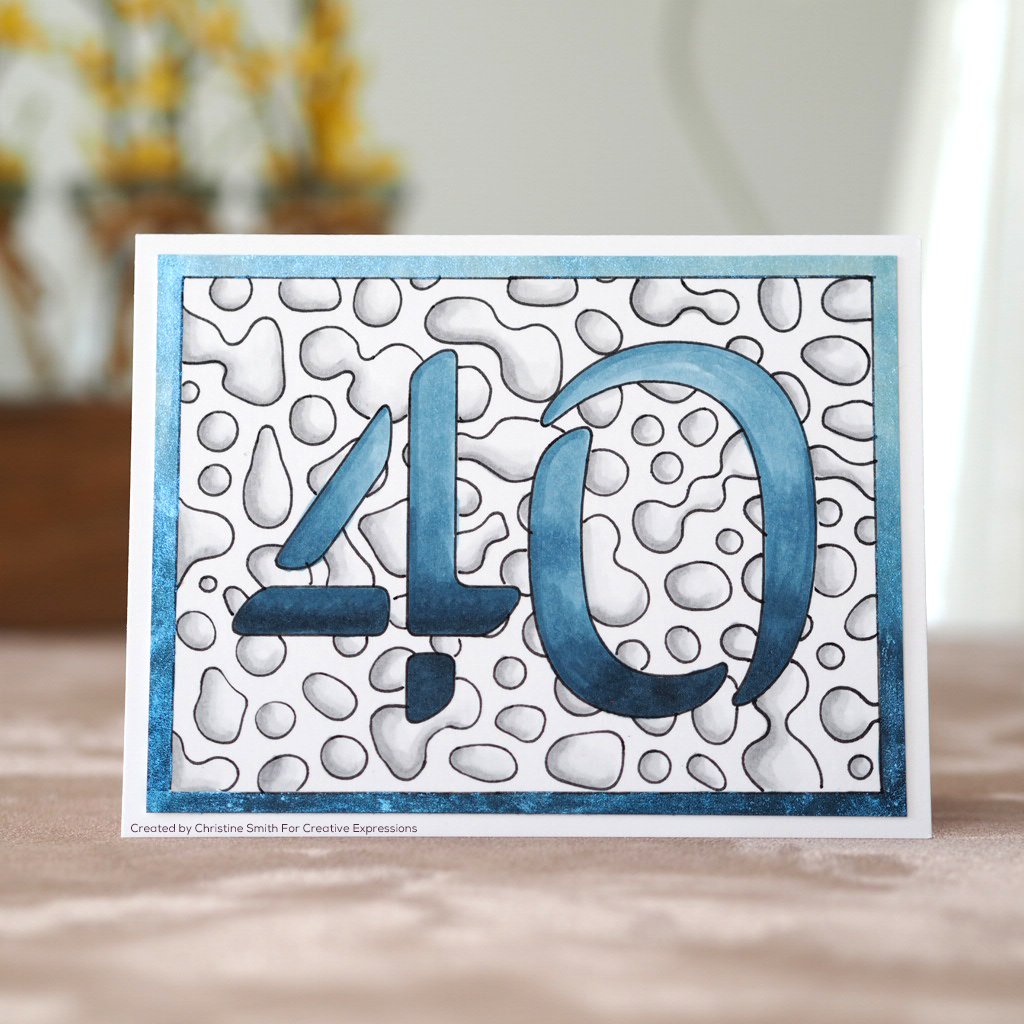 Mini Stencil Upper Case Letter-59