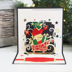 Paper Cuts Pop Up Santa Express Craft Die-2