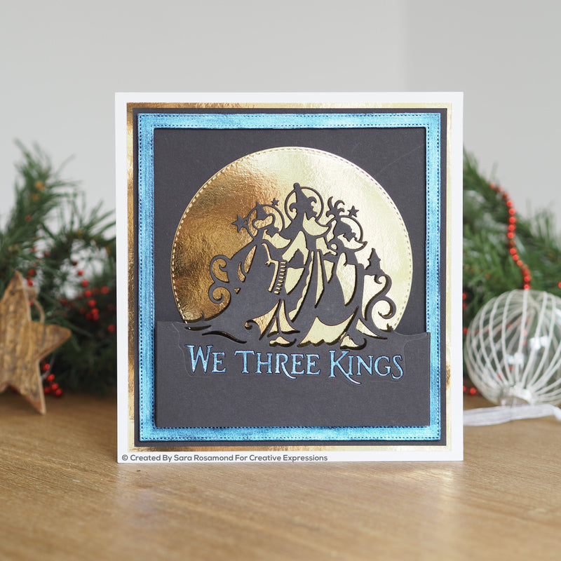 Paper Cuts Edger We Three Kings Craft Die-2