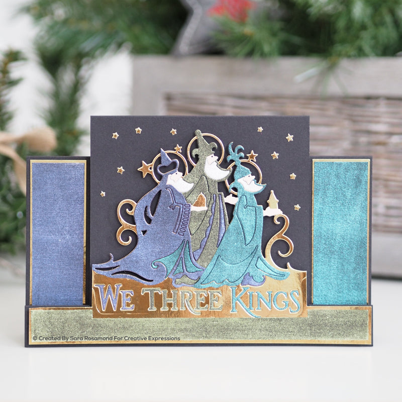 Paper Cuts Edger We Three Kings Craft Die-3