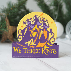 Paper Cuts Edger We Three Kings Craft Die-4