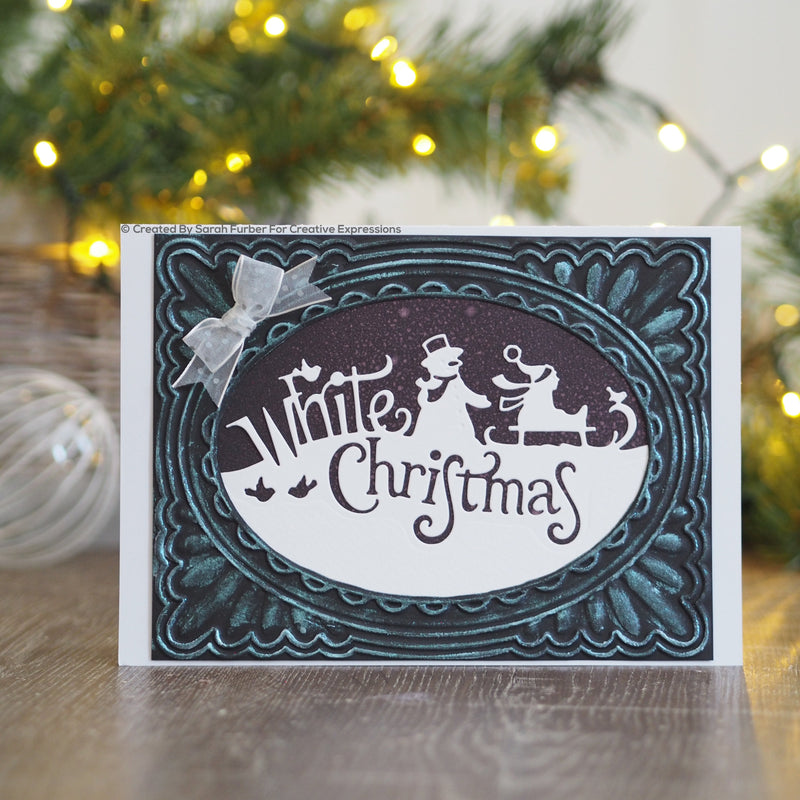 Paper Cuts Edger White Christmas Craft Die-4