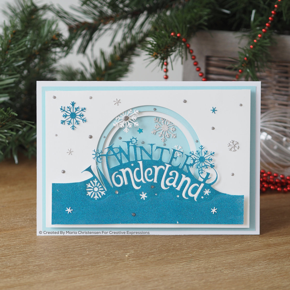 Paper Cuts Edger Winter Wonderland Craft Die-4