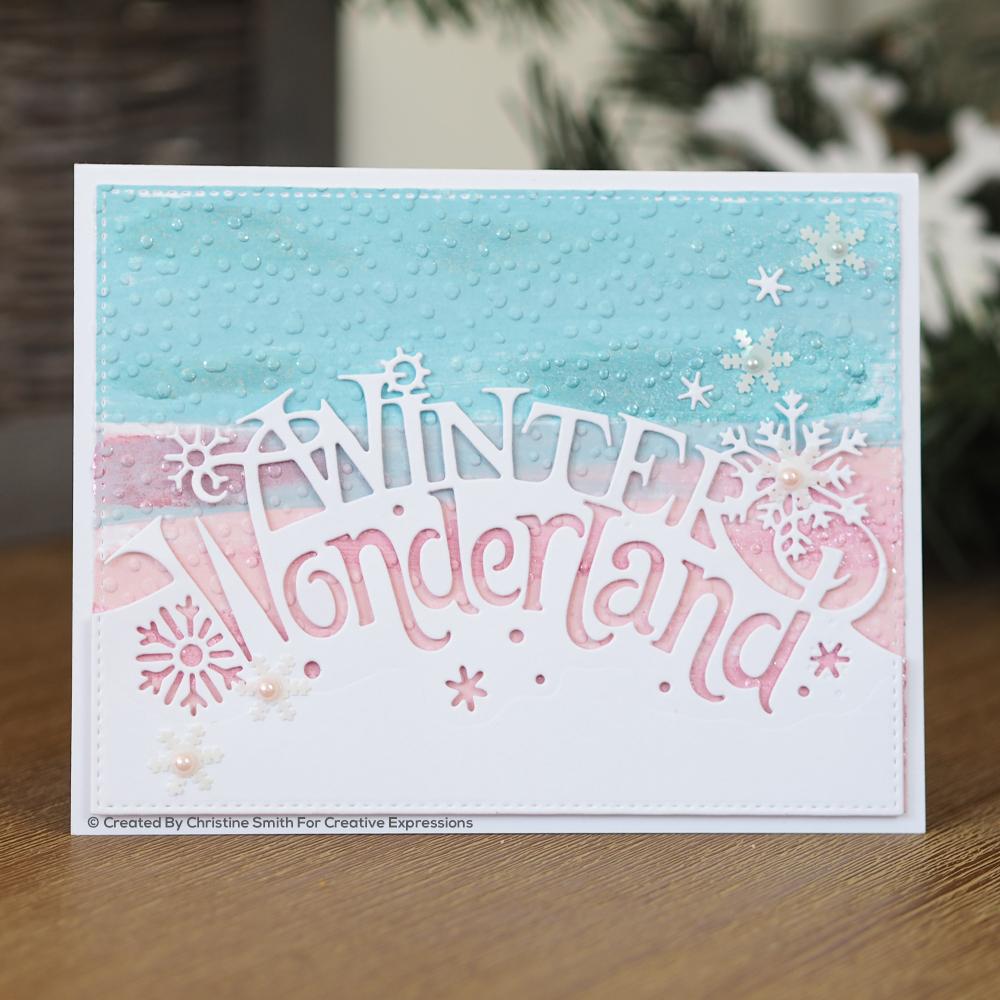 Paper Cuts Edger Winter Wonderland Craft Die-3