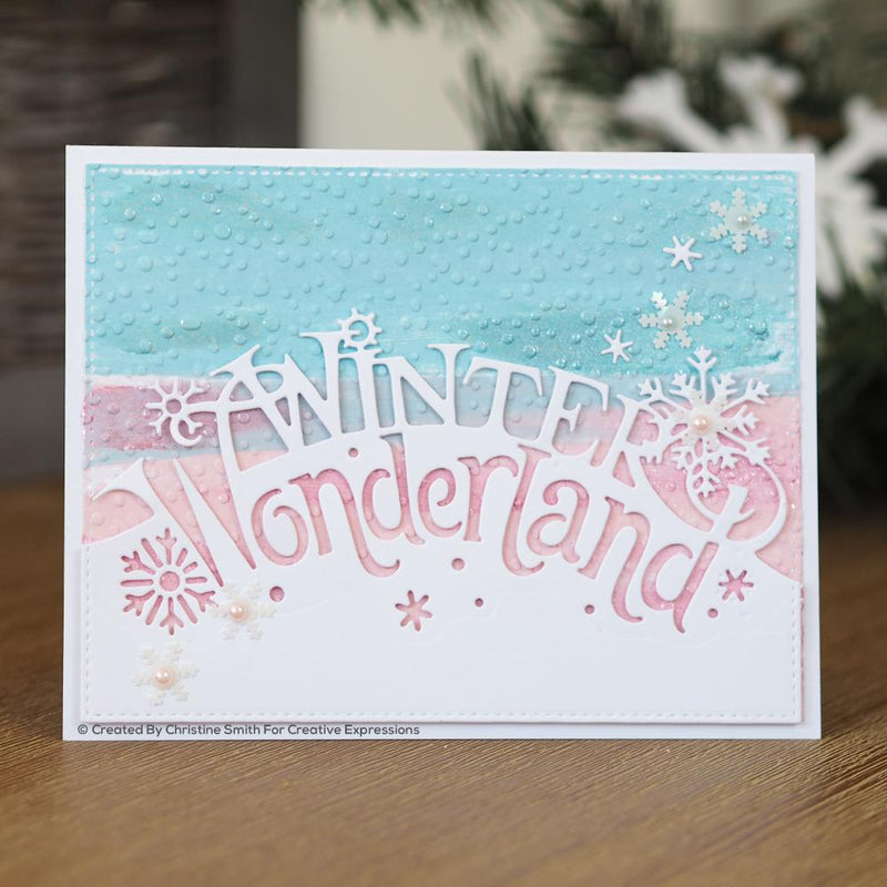 Paper Cuts Edger Winter Wonderland Craft Die-3