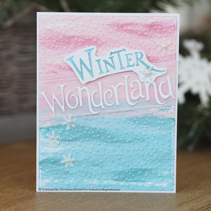 Paper Cuts Edger Winter Wonderland Craft Die-2