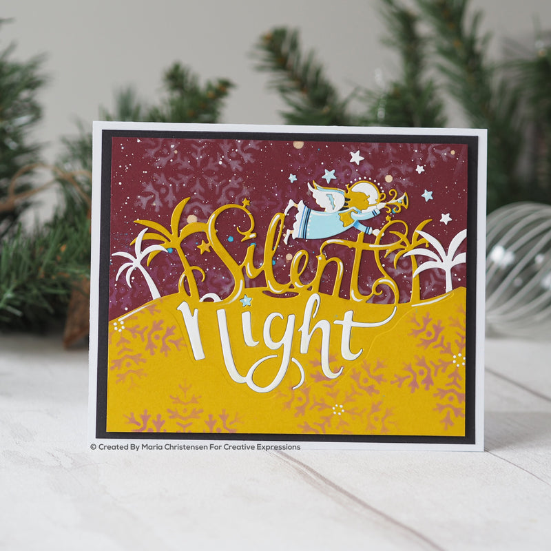 Paper Cuts Edger Silent Night Craft Die-3