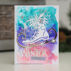 Paper Cuts Edger Winter Cheer Craft Die-3