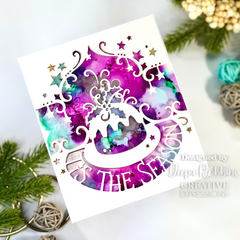 Creative Expressions Paper Cuts Christmas Fare Double Edger Craft Die-2