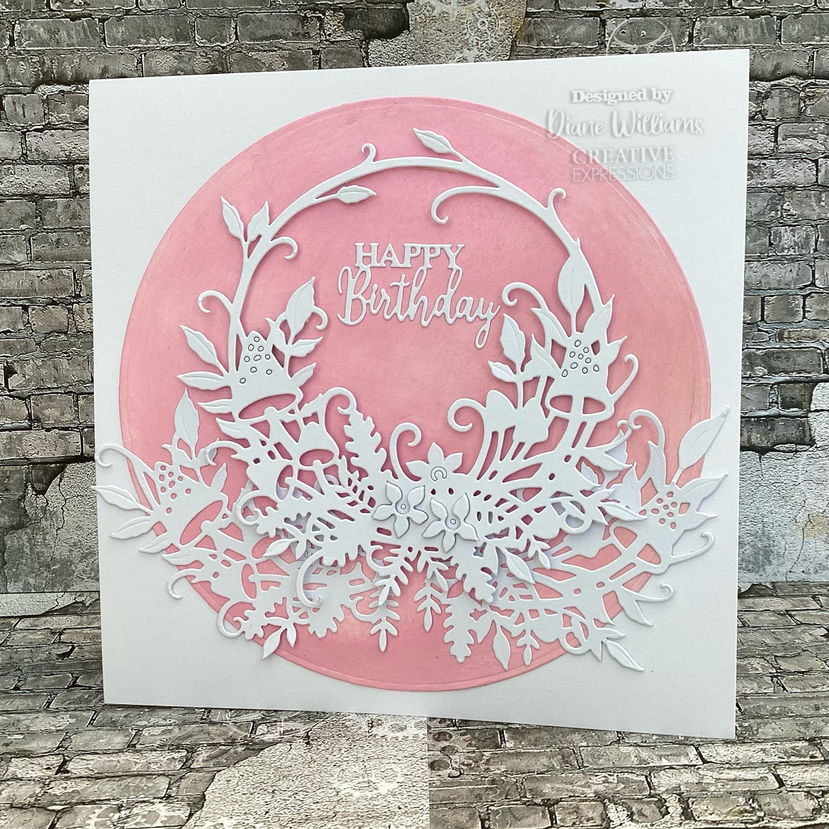 Creative Expressions Paper Cuts Autumnal Wreath Craft Die-4