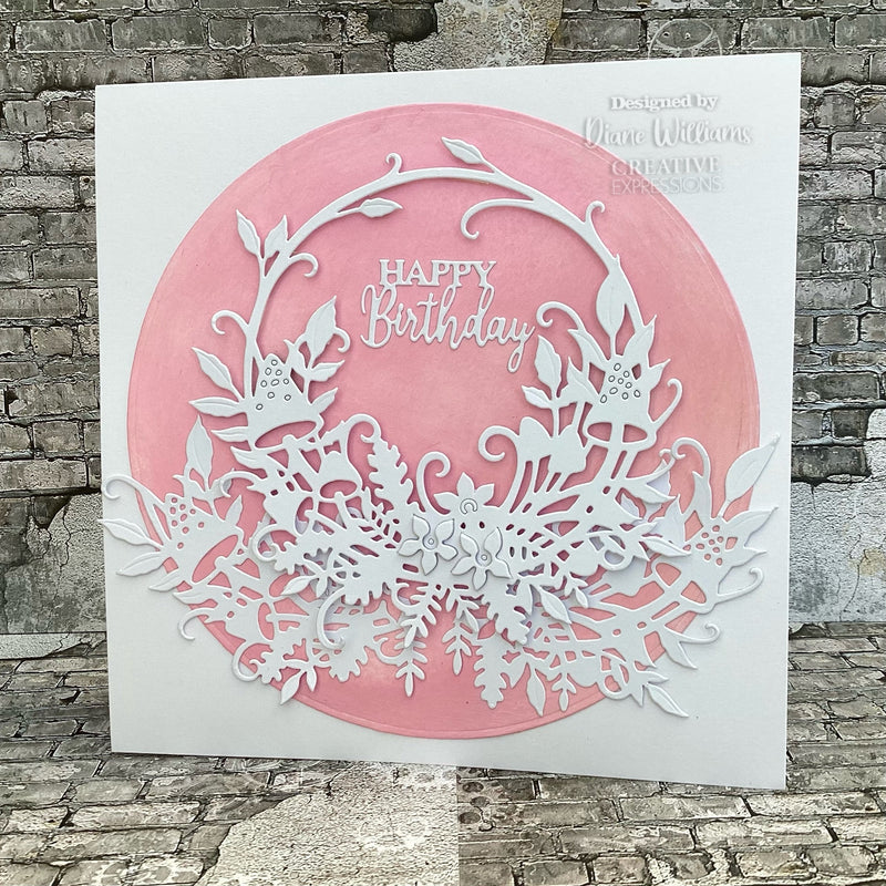 Creative Expressions Paper Cuts Autumnal Wreath Craft Die-4