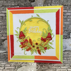 Creative Expressions Paper Cuts Autumnal Wreath Craft Die-5