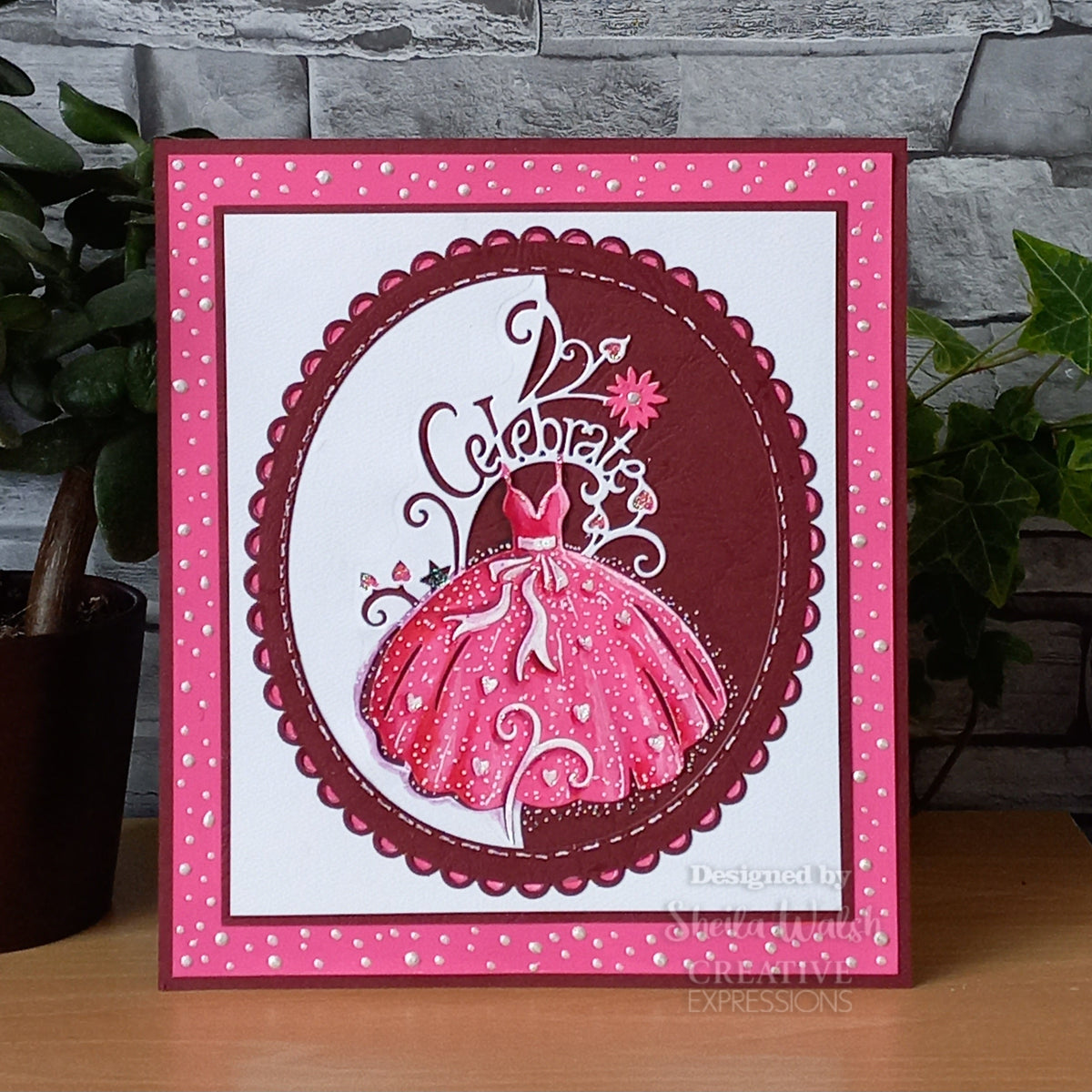Creative Expressions Paper Cuts Celebrate In Style Edger Craft Die-2